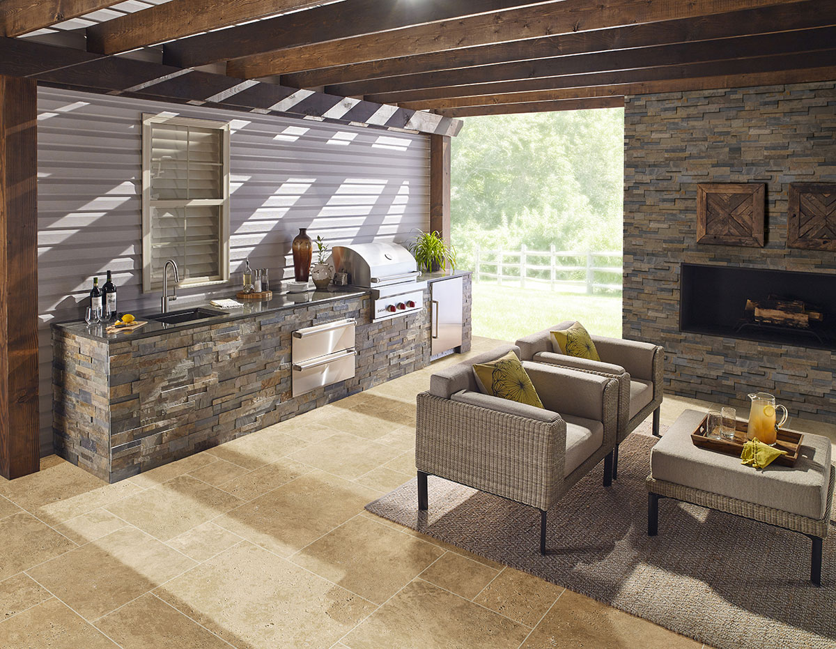 Rustic, Gold — installed (scene 0105)