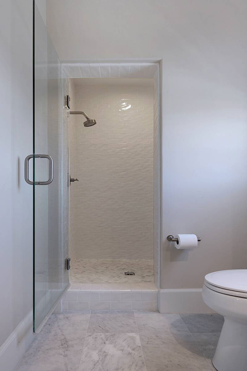 Whisper White Subway Tile 3x6 — installed (view 1)