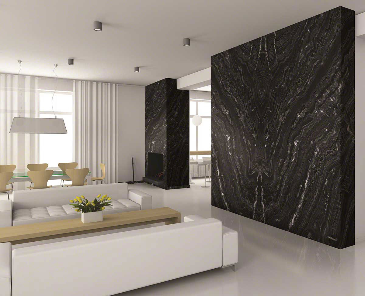 Agatha, Black — installed (view 2)