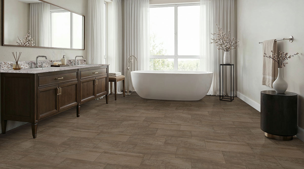 Andino White — installed in a bathroom (scene 1242)