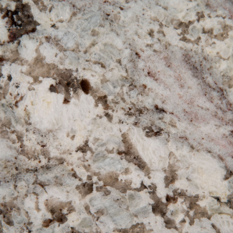 Andino White Natural Granite in a kitchen