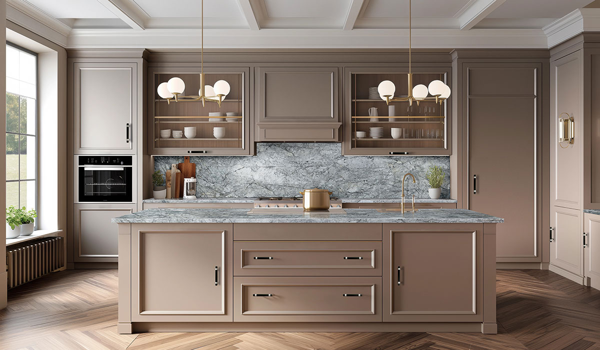 Azure Mist — installed in a kitchen (scene 1081)