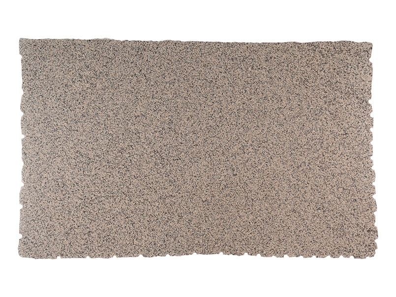 Crema Caramel Natural Granite in a kitchen
