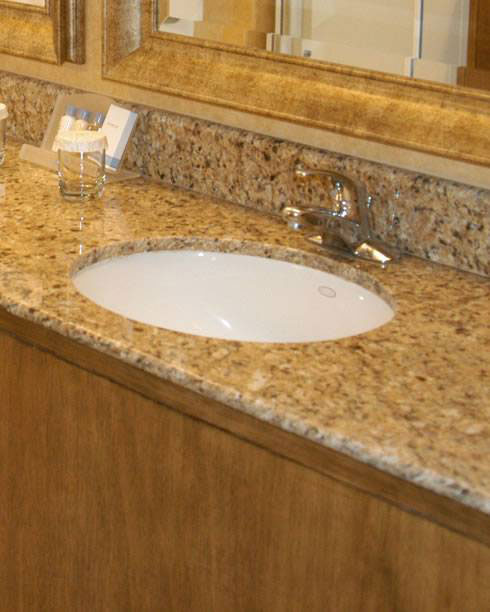 New Venetian, Gold — installed (view 1)