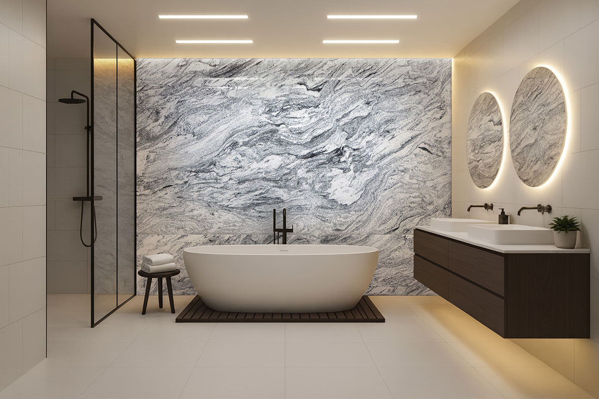 Silver Cloud — installed in a bathroom (scene 1130)