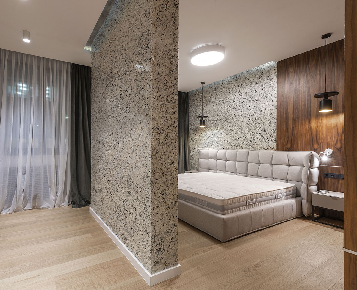 White Napoli — installed (view 2)