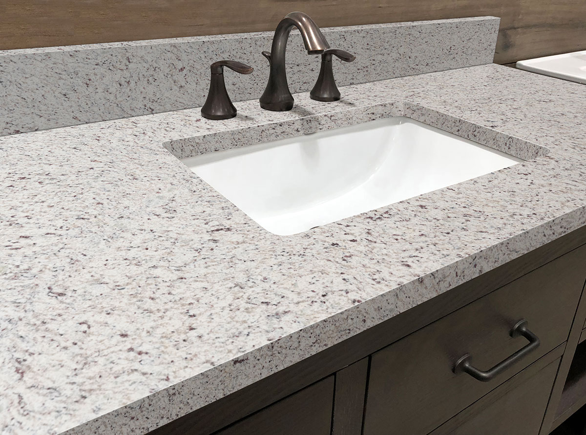 White Ornamental — installed (view 1)