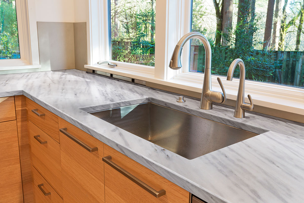 Arabescus White — installed (view 1)