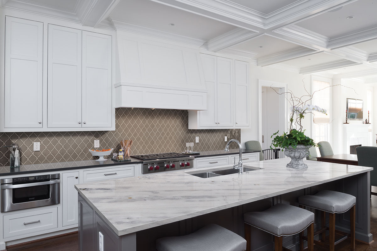 Arabescus White — installed (view 4)