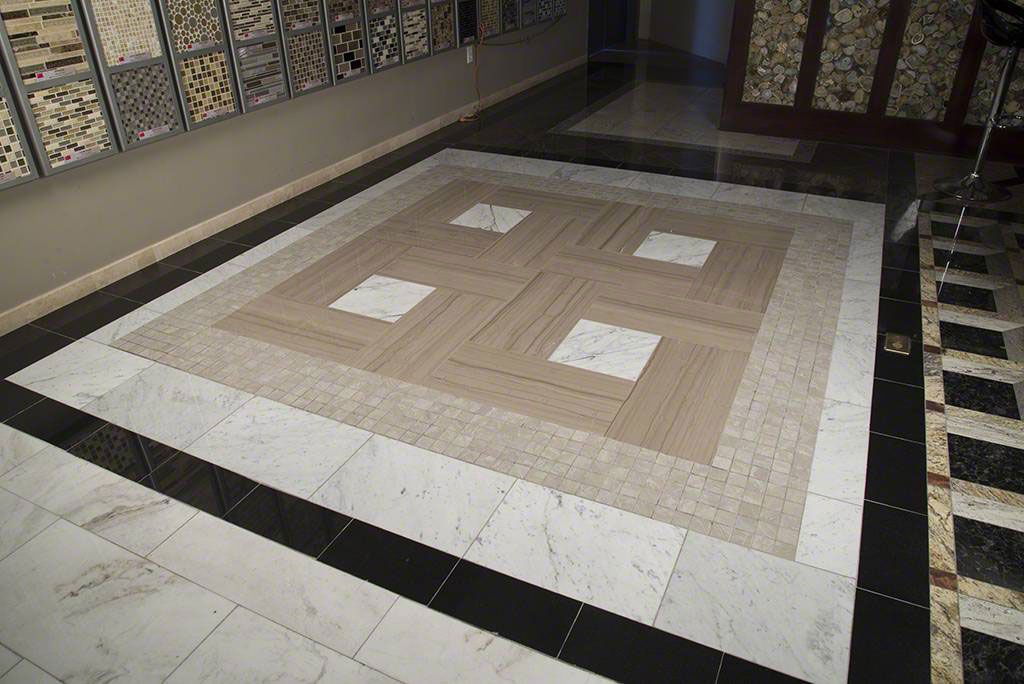 Carrara White — installed (view 3)