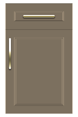 medium greige cabinet door