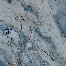 Blue Lava Natural Quartzite in a kitchen