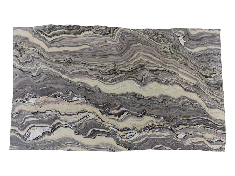 Platinum Blue Natural Quartzite in a kitchen